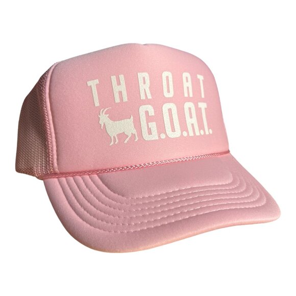 Throat GOAT funny trucker hat womens funny cap summer beach boating spring break - Picture 2 of 6